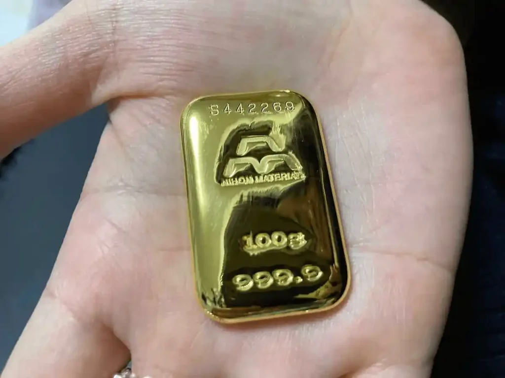 일본 금 골드바 100g 구매 금액과 판매 금액