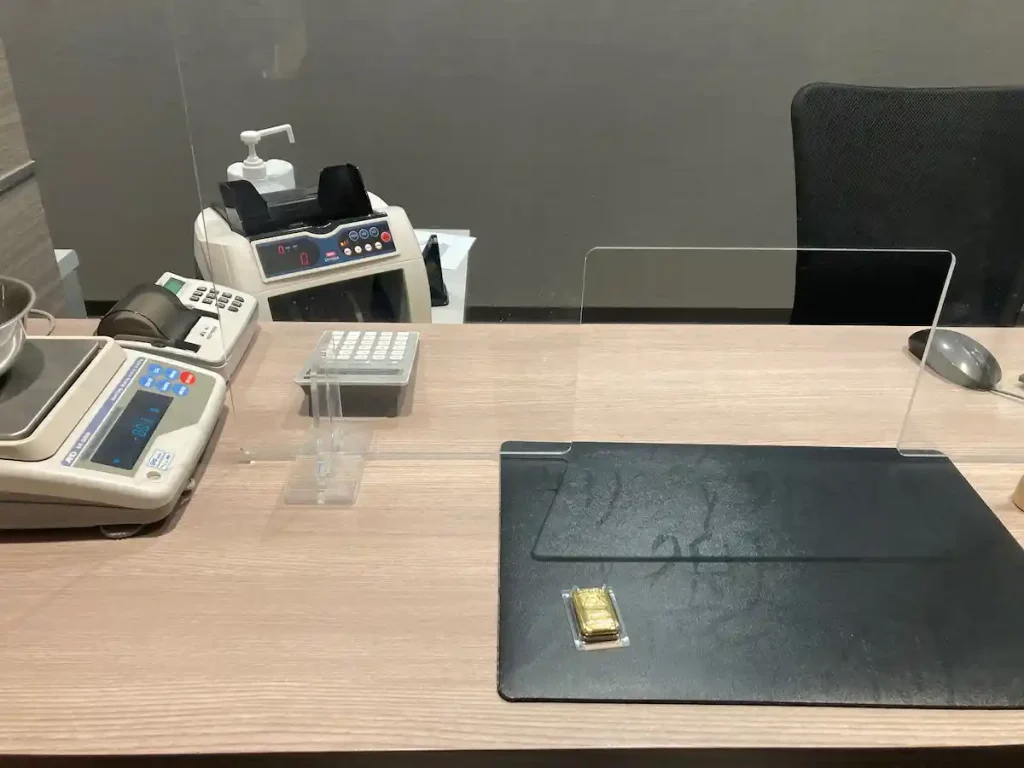 일본 금 골드바 판매 과정