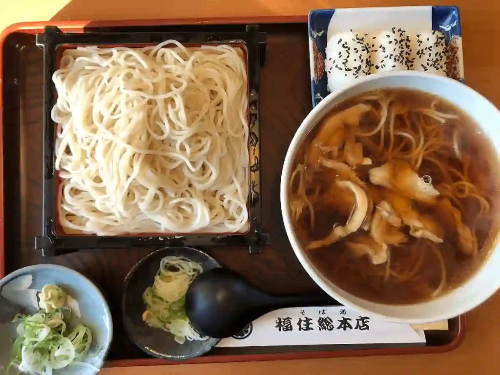 홋카이도 노츠케반도 소바집 そば処 福住 総本店