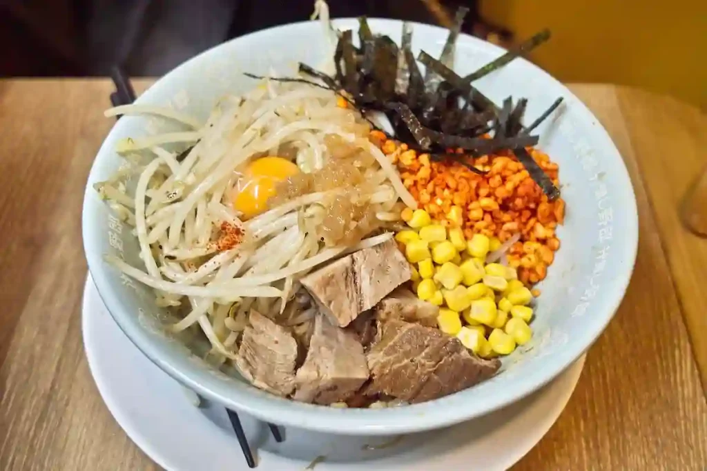 일본 라멘 종류 아브라소바 油そば